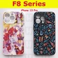 Sublimation 2D Phone Cases - F8 (Glossy Glass Insert)