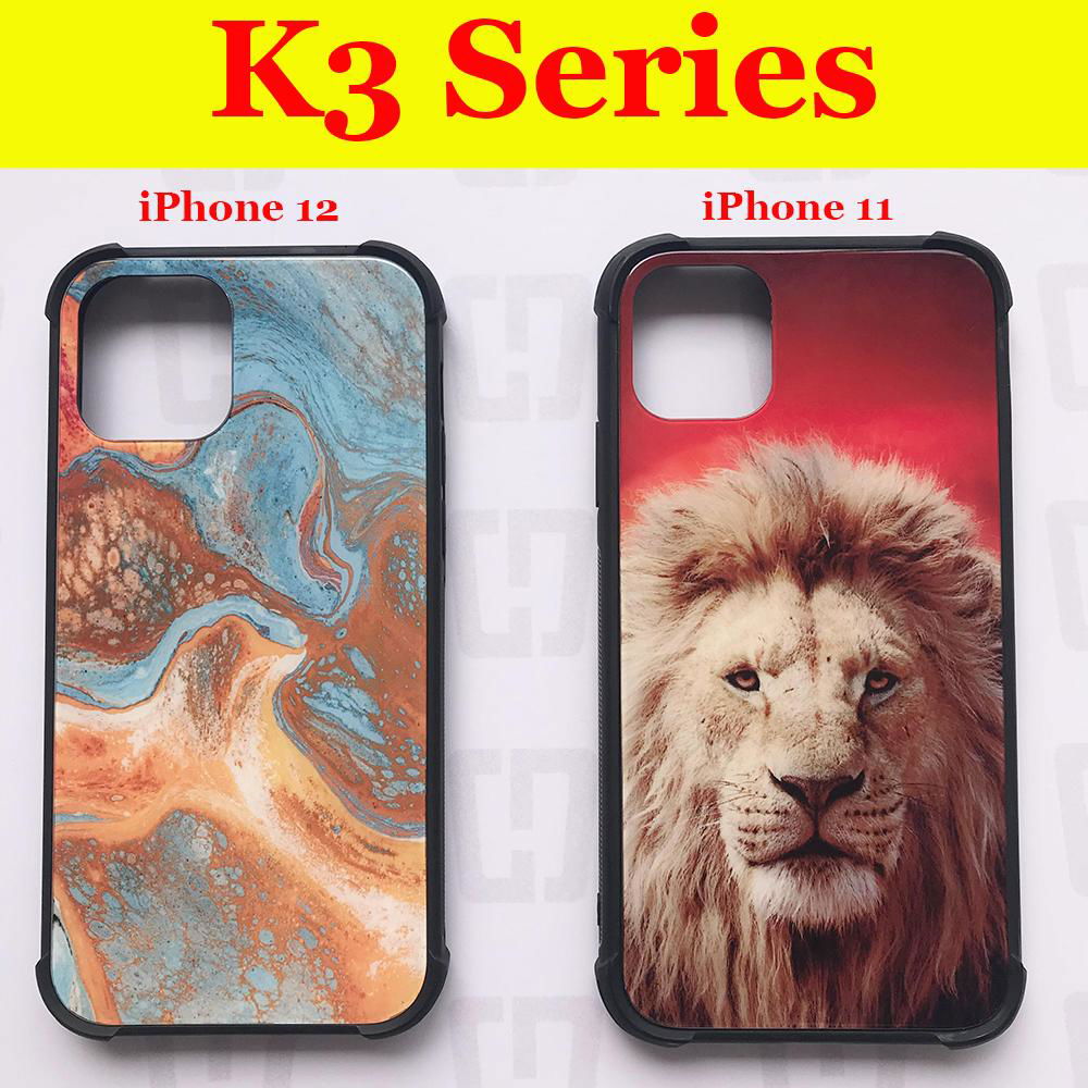 Sublimation 2D Phone Cases - K3 (Glossy Glass Insert)