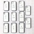 Sublimation 2D Phone Cases - K3 (Aluminum Plate Insert)