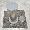 UPARK Commercial Pedestrian Streets Battery Powered Electronic Security Bollard 2