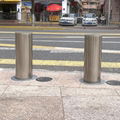 UPARK Commercial Pedestrian Streets Battery Operated Electronic Security Bollard 4