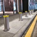 UPARK High Security Steel Traffic Road Bollards Home Parking Lot Removable Pilla