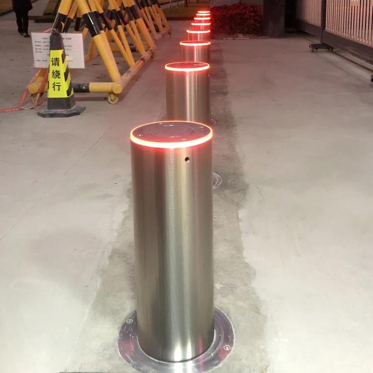UPARK Reliable Manufacture Driveway Secure Sealed Access Stainless Steel Bollard 3