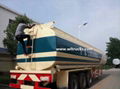 52000Liters oil tank trailer for transport diesel