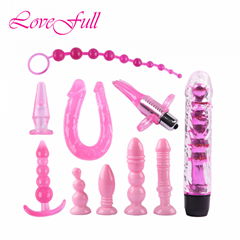 new sex toy anal plug kit massager for women LOVEFULL