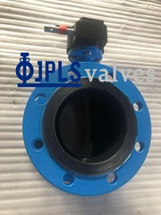 Gear Operated Fully Rubber Lined Flange Butterfly Valve