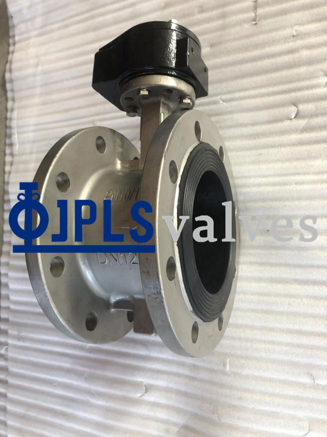 Gear Operated EPDM Lined Stainless Steel Flanged Butterfly Valves 2