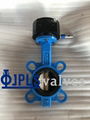 Gear Operated EPDM Seated DI Disc Ductile Iron Body Wafer Butterfly Valves 1