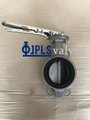 EPDM Seated Lever Operated S.S.316L wafer butterfly valves