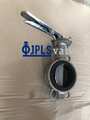 EPDM Seated Lever Operated S.S.316L wafer butterfly valves 2