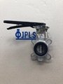 EPDM Seated Lever Operated S.S.316L wafer butterfly valves