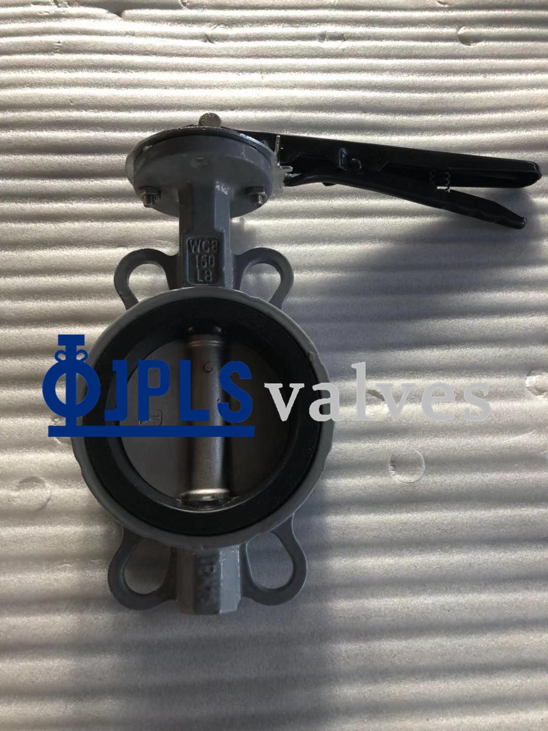 Lever operated cast steel  wafer butterfly valves 2