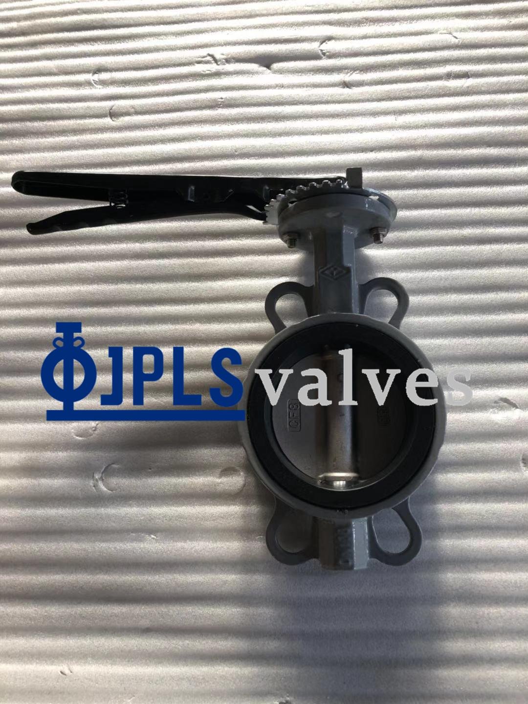 Lever operated cast steel  wafer butterfly valves 3