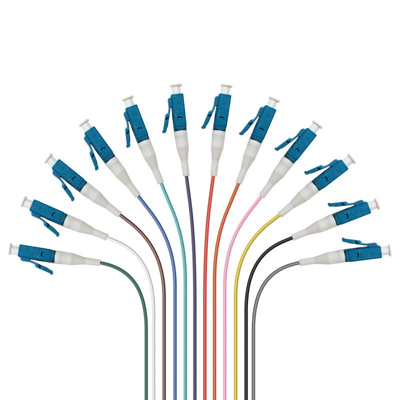 河南恒昱光12芯束状尾纤LC