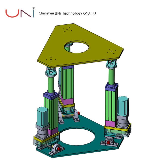 SERVO ACTUATOR WITH 6DOF STEWART MOTION PLATFORM FOR TRAINING SIMULATOR 5