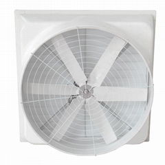 Corrosion Resistant FRP Industrial Exhaust Ventilation Axial Cooling Fan