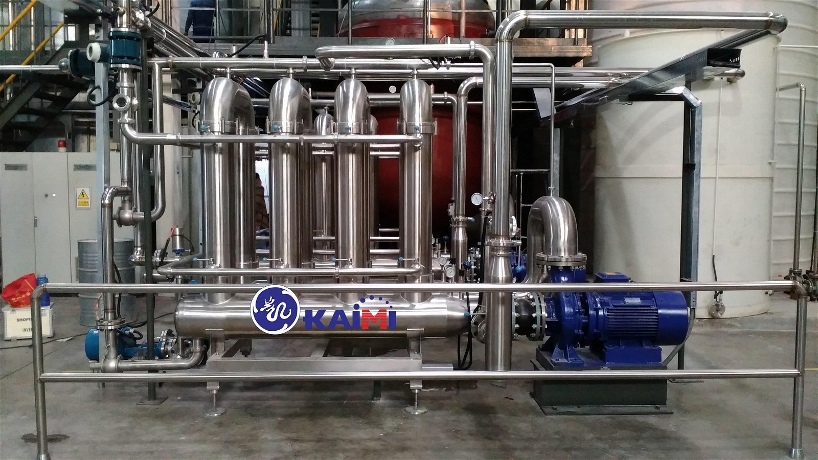 Membrane equipment for filtration in production or wastewater treatment 2