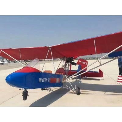 广东蜜蜂双座轻型飞机M北航固定翼飞机套材教练培训机