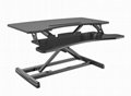 Sit to stand height adjustable desk 3