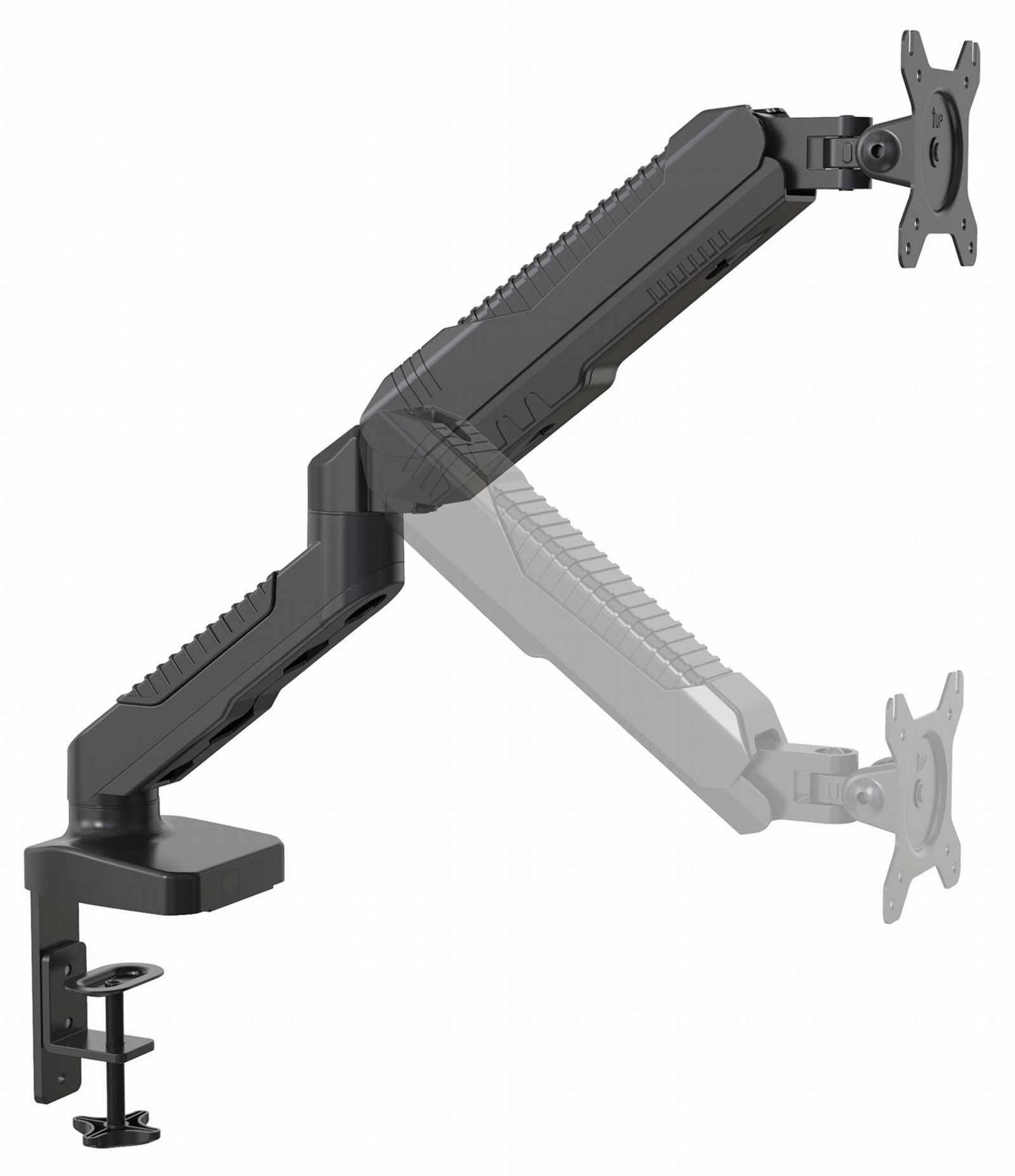 V-MOUNTS single monitor gas spring desk mount arm 3