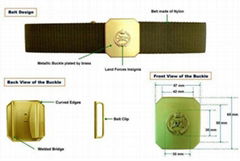 Saudi Arabia Army Green Tactical Military Belt