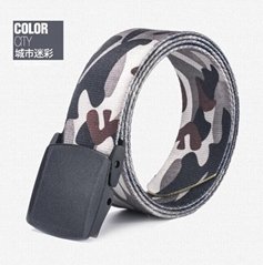 High Quality Nylon Webbing Tactical Army Outdoor Belt 