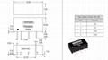 2W 3KVDC Isolated Single Output DC/DC Converters 2