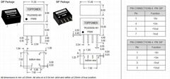 Isolated Single Output micro power DC/DC Converters