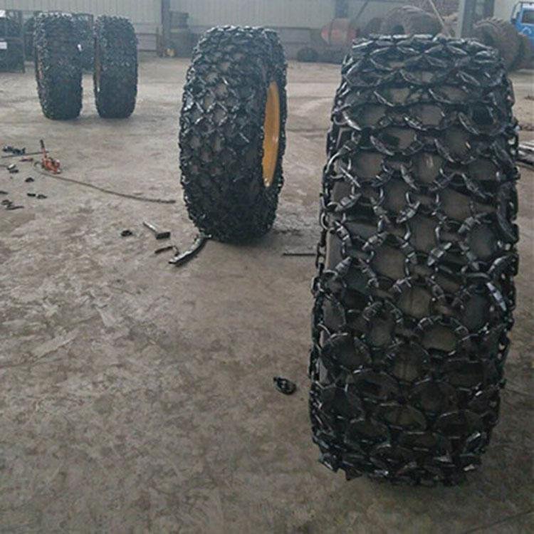 耐磨耐用輪胎防滑鏈 裝載機保護鏈 5