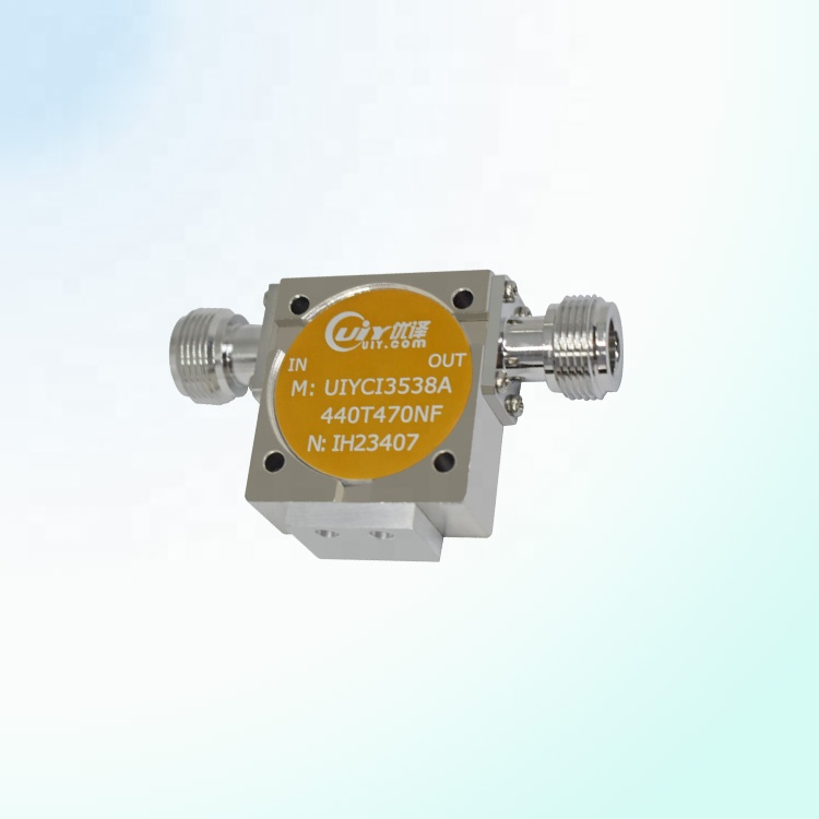 High Isolation UIY RF Coaxial Isolator High Quality 440 ~ 470 MHz  5