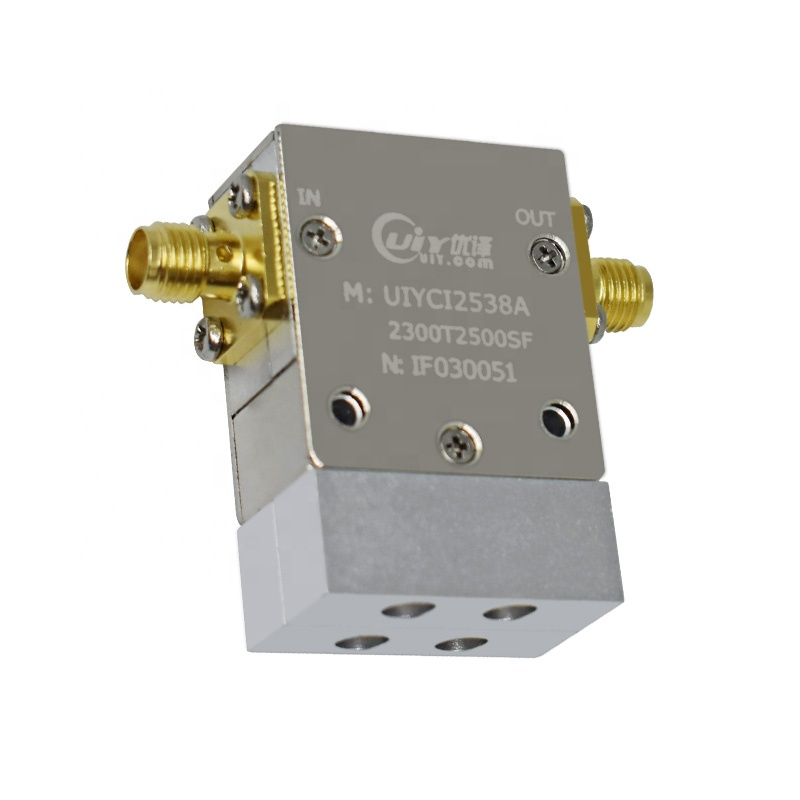 Low Price UIY 5g RF Coaxial Isolator 2300 ~ 2500 MHz 