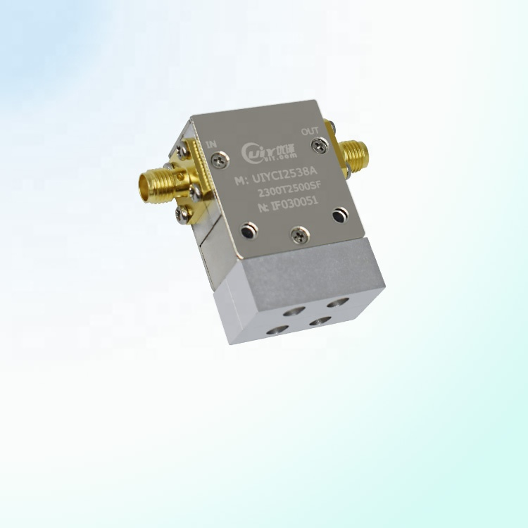 Low Price UIY 5g RF Coaxial Isolator 2300 ~ 2500 MHz  3