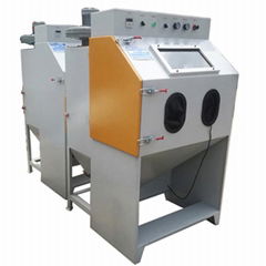 Dust free manual sand blasting machine