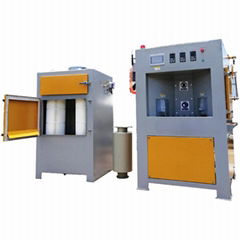 Turntable type automatic sand blasting machine manufacturer direct sale