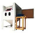 Manual rotary sand blasting machine 1