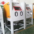 Small dust free environmental protection manual sand blasting machine 1