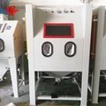 Small dust free environmental protection manual sand blasting machine
