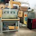 Sandblasting machine for deburring and deepening texture of wood 3