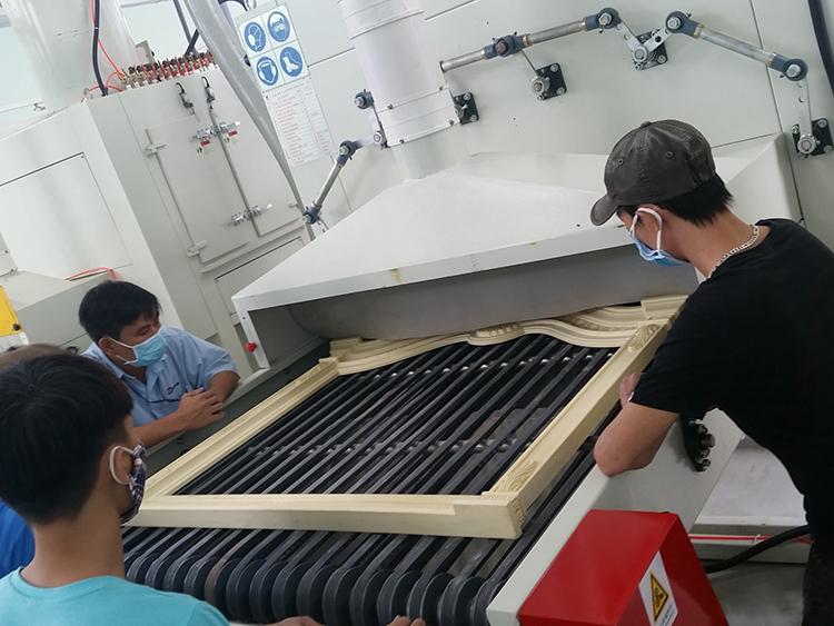 木材去毛刺加深紋理噴砂機 4