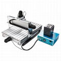 Mini small 6040 3020 wood cnc router with rotary