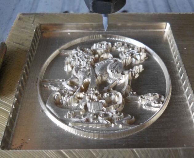 3D metal mouling cnc mould die engraving machine  4