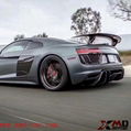 Carbon Fiber Body Kit for Audi R8 Spolier Lip Bumper 4