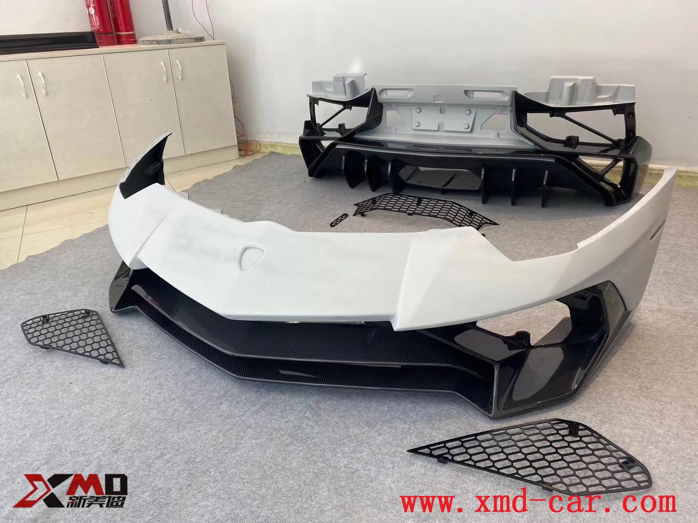 FRP Carbon fiber Large Body Kit for Lamborghini LP700 720 to 750SV 3