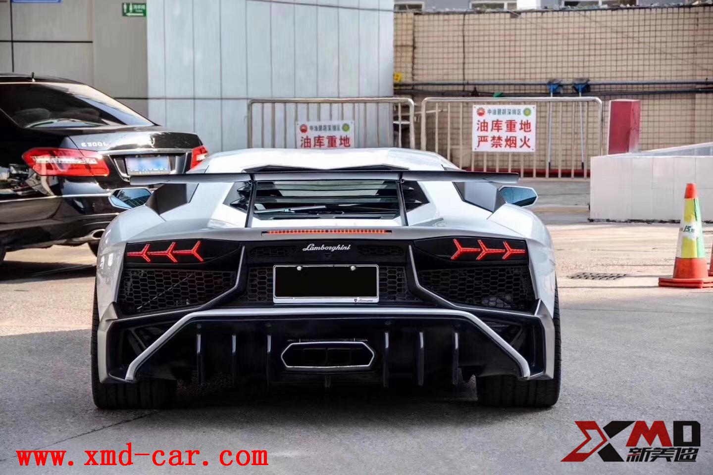 FRP Carbon fiber Large Body Kit for Lamborghini LP700 720 to 750SV 4