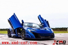 Carbon Fiber McLaren 625C 650S to 675T Bumper Lip Side Skirts Hood Spolier