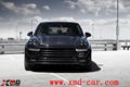 Carbon fiber Body Kit Bumper Spolier Hood Bonner Fender for Porsche Cayenne 9Y0