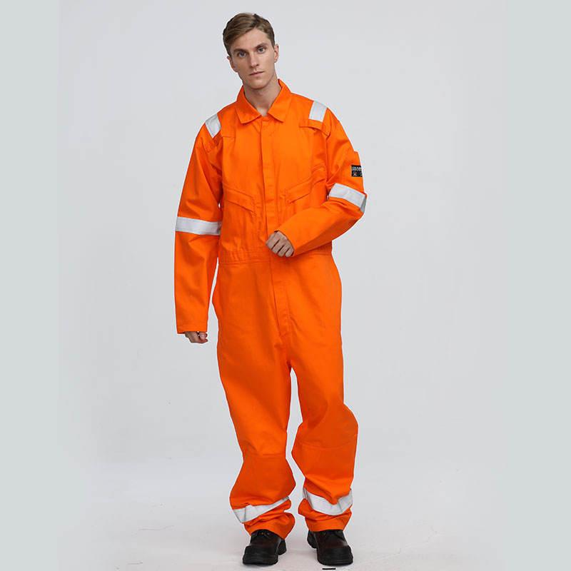 safety flame reflective fire resistant workwear Construction working coverall 2