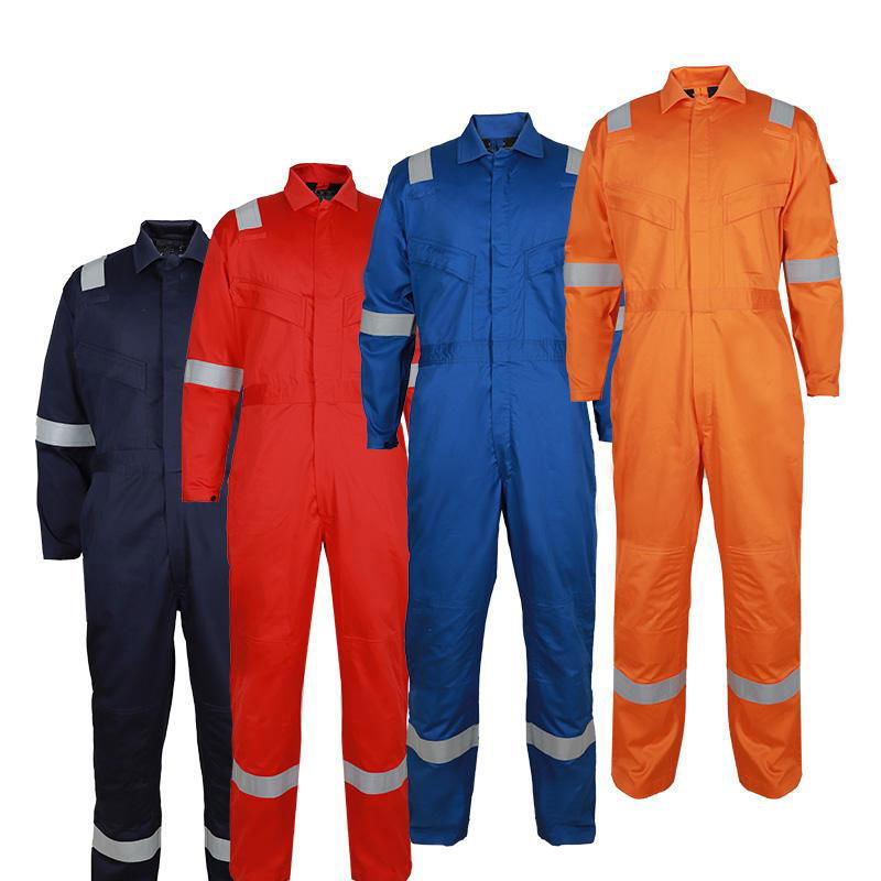 safety flame reflective fire resistant workwear Construction working coverall