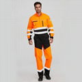 workwear workers reflective safety high visibility clothing hi vis coverall 2