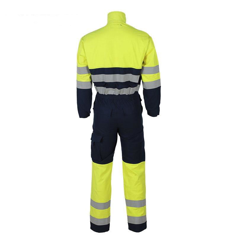 workwear workers reflective safety high visibility clothing hi vis coverall 5